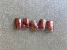 グラッドネイル 銀座店(GLAD nail)/ニュアンスマーブルネイル