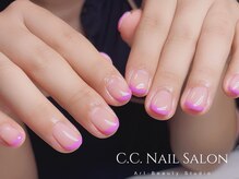 シーシーネイルサロン 池袋(C.C.Nail salon)/彩フレンチ