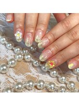 マイクローゼット バイ ネイルスタジオ(mycloset by nailstudio)/ぽこぽこフラワー