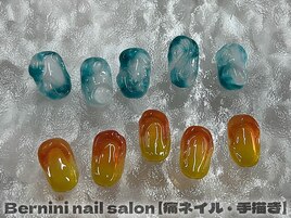 秋葉原ネイル/手描きネイル/銀座