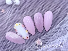 押し花ネイル