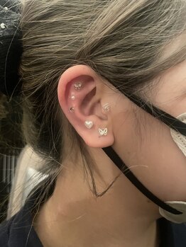 ライスフェイス(Rice Face)/耳ツボジュエリー