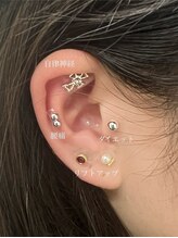 ノア/可愛い耳ツボジュエリーです