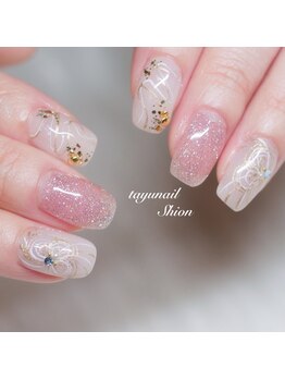 たゆ ネイル(たゆnail)/新年ネイル・振袖ネイル