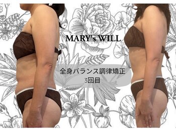 マリーズウィル(MARY's WILL)/単に痩せるだけでは綺麗じゃない