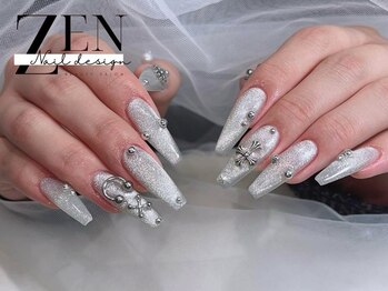ゼン ネイル デザイン 池袋(ZEN NAIL DESIGN)/長さだしやり放題×つけ放題