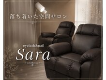 アイラッシュサロン サラ(sara)の雰囲気（個室空間になっており、ゆっくりお過ごしいただけます♪）