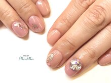 パラジェル認定サロン メールメール 池袋店(MereMer)/オフィスネイル　ヌードカラー