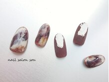 ネイルサロン ソウ 心斎橋店(Nail Salon Sou)/トレンド♪もやもやnuance