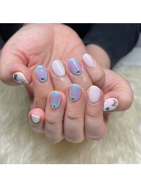 蝶々ネイル