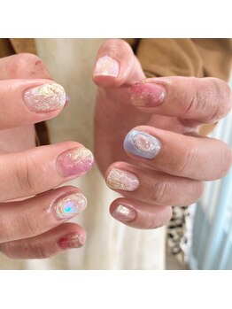 ジェイエヌ バイ ネオリーブ(J/N by neolive)/ニュアンスオーロラネイル¥8800