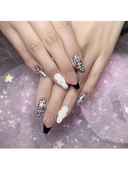 ツイードネイル