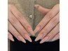 《hand》ワンカラーネイル+長さ出し ¥13,100→