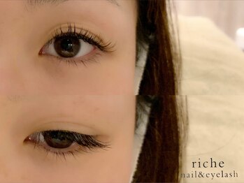 リシェ ネイル アンド アイラッシュ(riche)/フラット付け放題 6500円