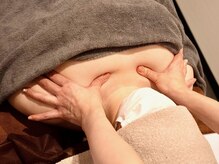 レガロスパ(REGALO SPA)/デコルテ回りもしっかり流して！