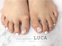 ネイルアトリエルカ(nail atelier LUCA)/W-191 ステンドグラスフット