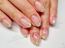 ネイルフロンティア 吉祥寺(NAIL FRONTIER)/ガラスフレンチ5480円～