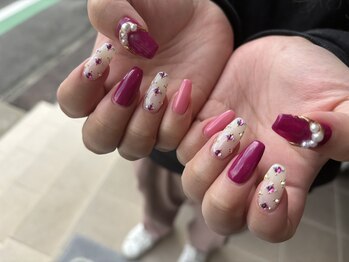 グログラン(Gros-Grain)/ストーンネイル