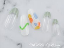 リオッサ オブ ラグーン(RIOSSA of Lagoon)/押し花×春色アート