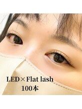 キー(Key.)/LED★フラットラッシュ 100本