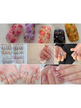 手描きアートが得意なサロン