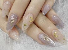 ノーラスリエン(Nolaslien)/月ネイル　星ネイル　麻布十番