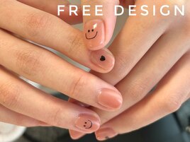 ニコちゃんネイル＊free design