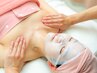 【極上ご褒美】 プロにお任せ！至福のフェイシャル★美肌と深睡眠の　90分