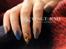 ヴァンネイル(VINGT NAIL nail&eye beauty)/今年大人気のレオパード柄！