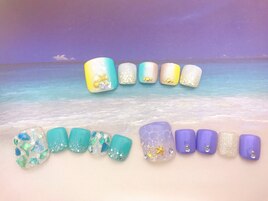 サマーFootネイル