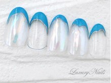 ラグジュアリーネイルズ カワグチ(Luxury Nails Kawaguchi)/ニュアンスフレンチ*