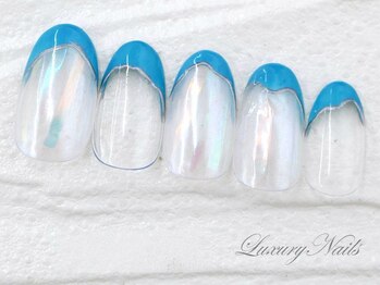 ラグジュアリーネイルズ カワグチ(Luxury Nails Kawaguchi)/ニュアンスフレンチ*