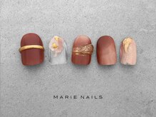 マリーネイルズ 大阪梅田店(MARIE NAILS)/新規様8000円 1005f 桃