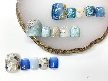 ジュエル(Jewel)の写真/【オフ/ケア込みフットやり放題コース¥7980】朝9時からオープン!!お仕事前や予定の前に寄れる♪
