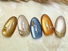 ウニネイル(uni nail)/サンプルデザイン　トレンド