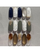 ネイルサロン アデル(Adele)/定額autumn・winterデザイン