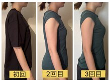 リピートNo1上半身施術。帰るときの軽やかさを体感いただけます