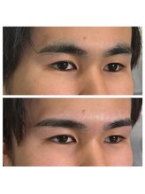 スムースラボ(Smooth LABO)/メンズアイブロウ Before／After
