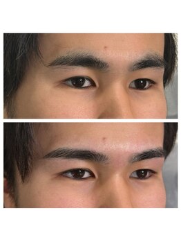 スムースラボ(Smooth LABO)/メンズアイブロウ Before／After