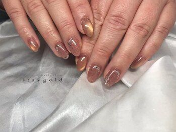 ネイルサロン ステイゴールド(STAY GOLD)/カヨ施術お客様ネイル