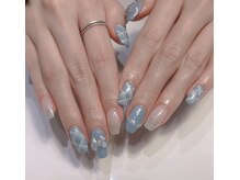 クリスタルネイルサロン(Crystal Nail)/チェック柄ネイル