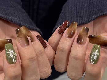 #Y2Kネイル#十字架