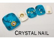 クリスタルネイル パークプレイス店/大理石ネイル