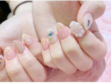 ダリア 西大寺本店(DAHLIA)/押し花ネイル♪