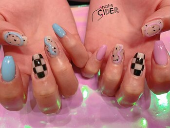 ネイルズサイダー(nails CIDER)/ブロックチェック