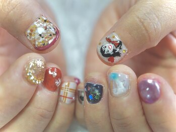 わたしのネイルとよもぎ蒸し/