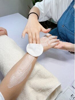 保湿＆美白ケアで極上の仕上がり