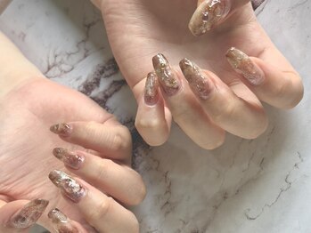 アーリア 阿佐ヶ谷店(arya)の写真/【初回オフ無料】上品シンプル～個性派ニュアンスデザインを豊富にご用意◎大人女性のためのネイルサロン♪