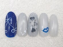 リノ ネイル(Rino nail)/2月新作バレンタイン802i3