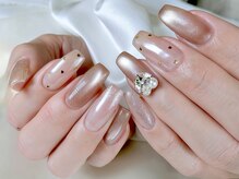 ネイルサロンアンドスクール バニラ(nailsalon&school VANILLA)/ハートホロ　マグネット